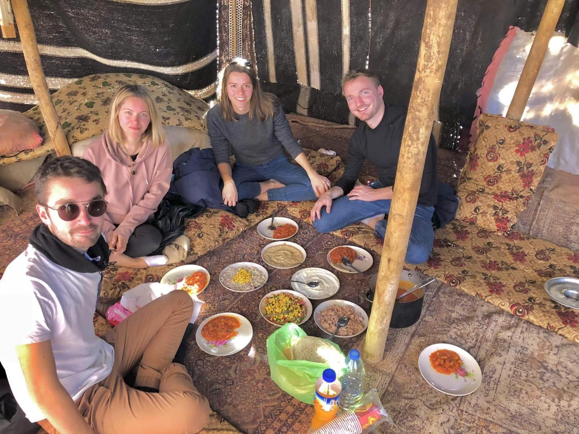 Wadi Rum Mundo Camp Aqaba Bagian luar foto