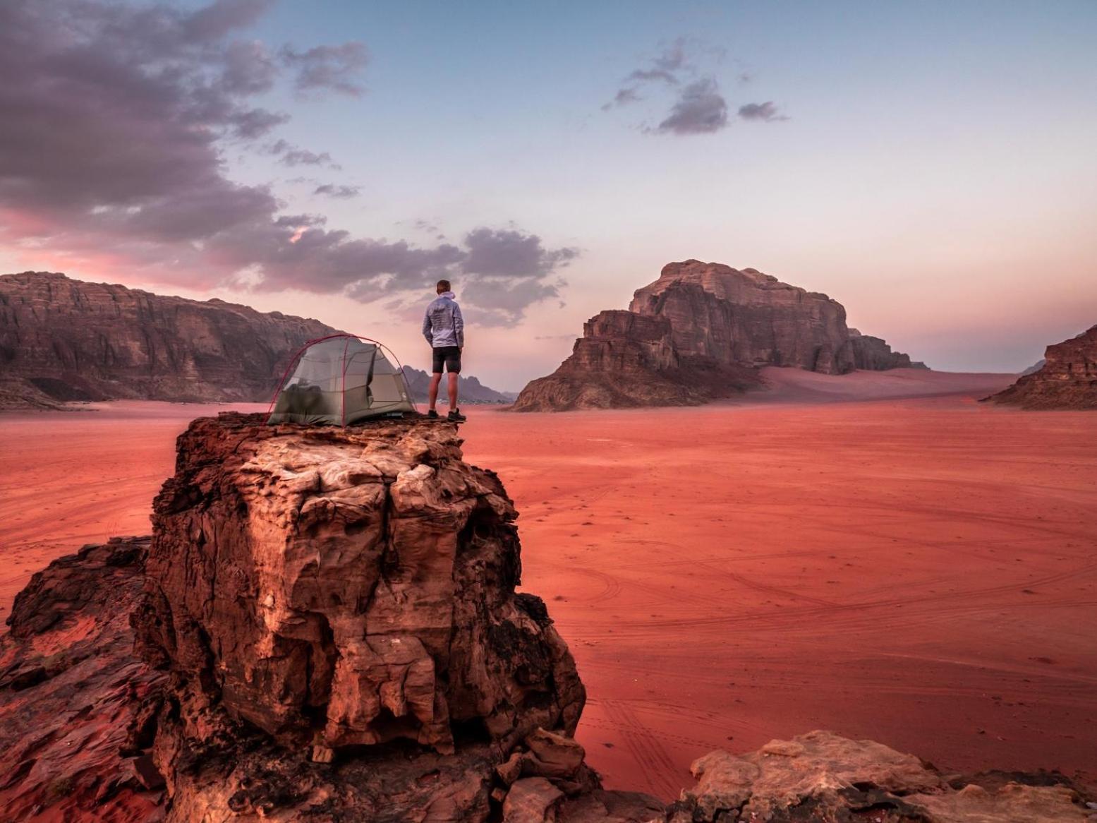 Wadi Rum Mundo Camp Aqaba Bagian luar foto